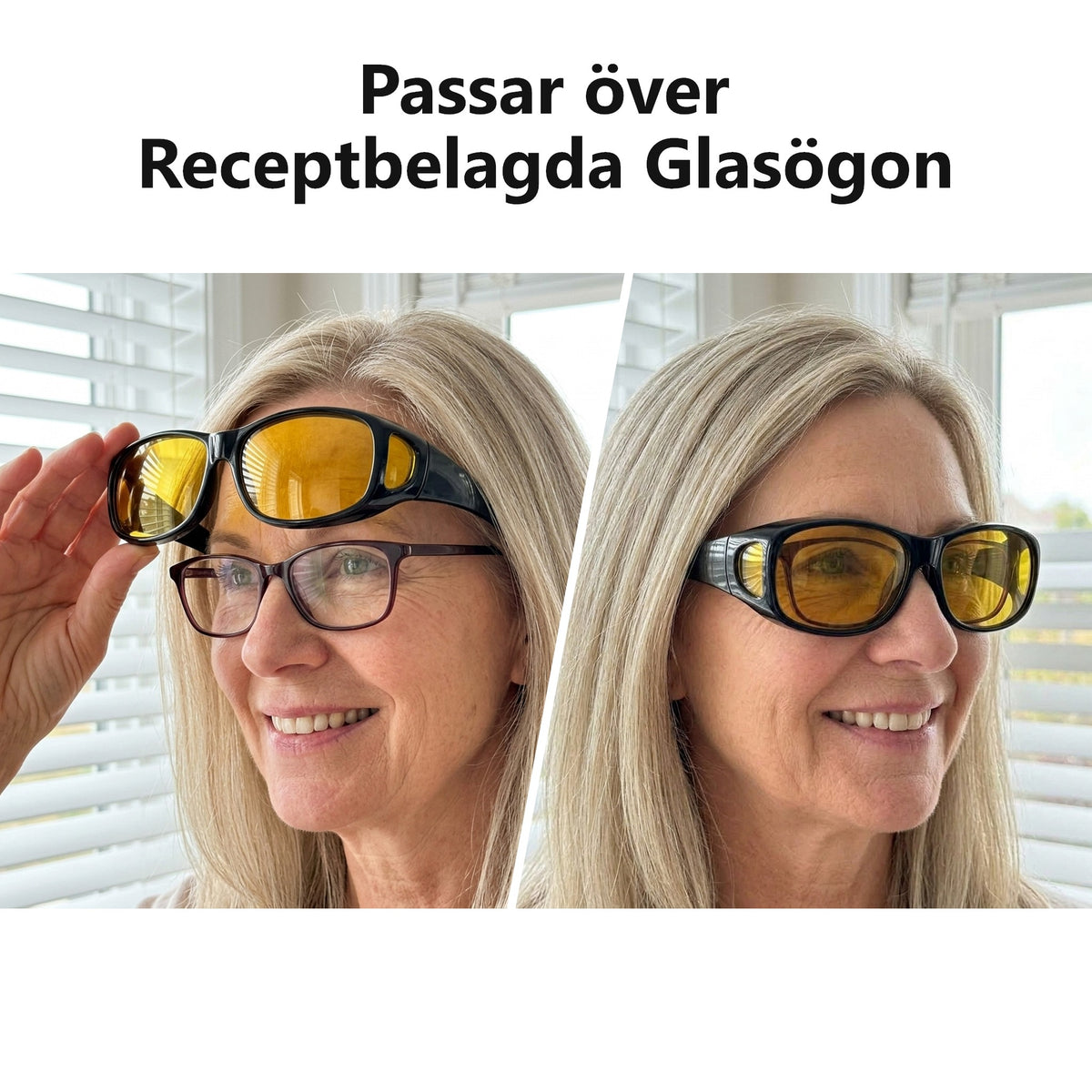 SunFit Drive passar över receptbelagda glasögon