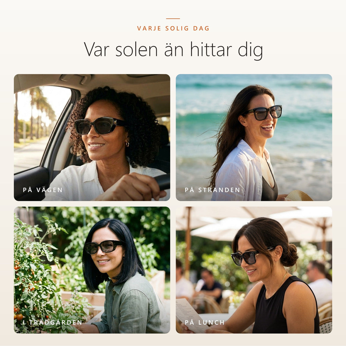 SunFit fit-over-solglasögon i vardagen