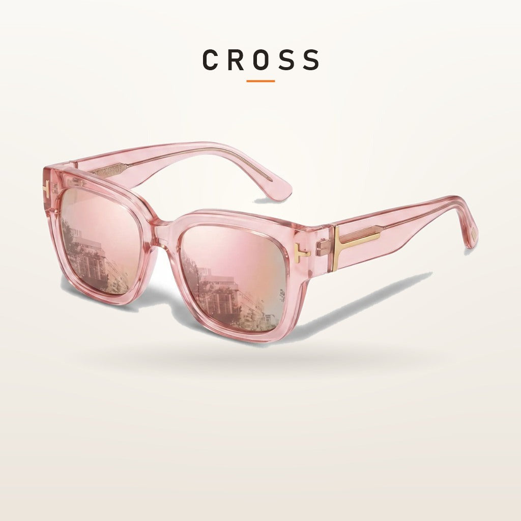 SunFit – Ljusrosa Mirror Cross