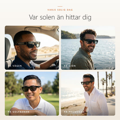 SunFit fit-over-solglasögon i vardagen